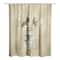 Colorful Vase with White Florals 71" x 74" Shower Curtain